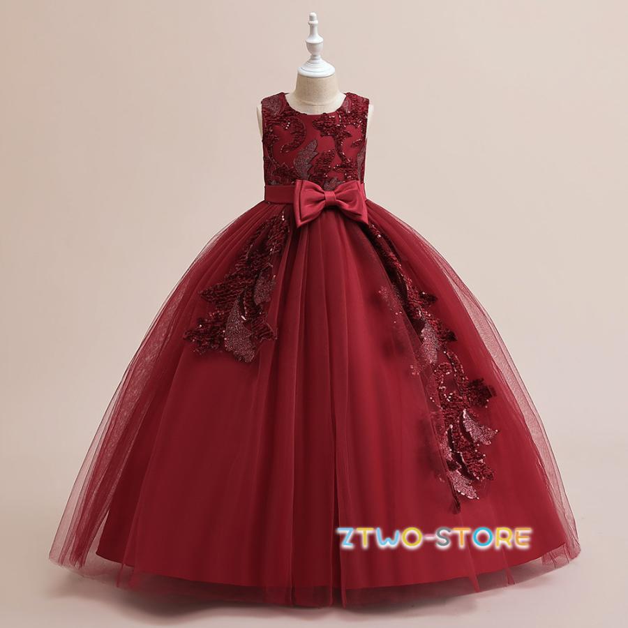 子供ドレス ピアノ発表会 ロング 発表会 七五三 子どもドレス