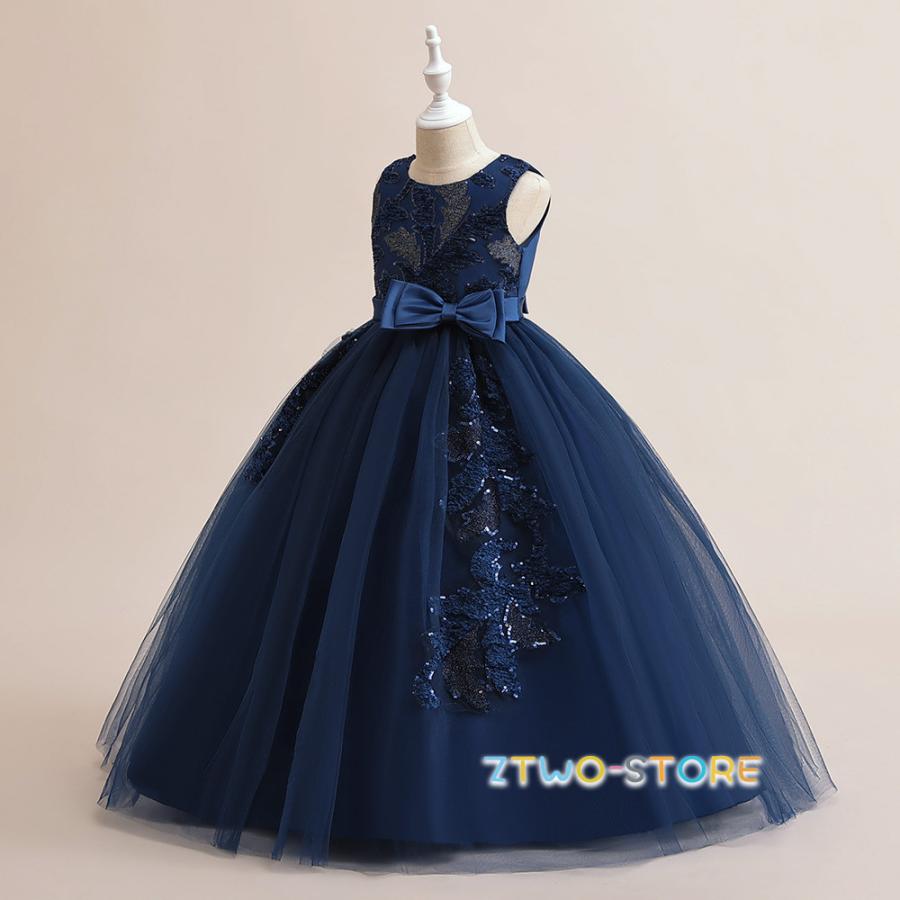 子供ドレス ピアノ発表会 ロング 発表会 七五三 子どもドレス