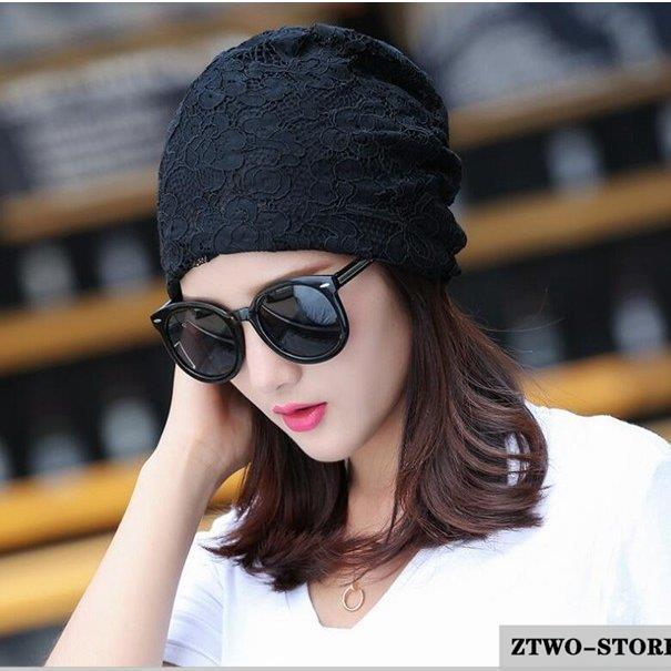 サマーニット帽 サマーニットキャップ レディース 女性用 帽子 レース