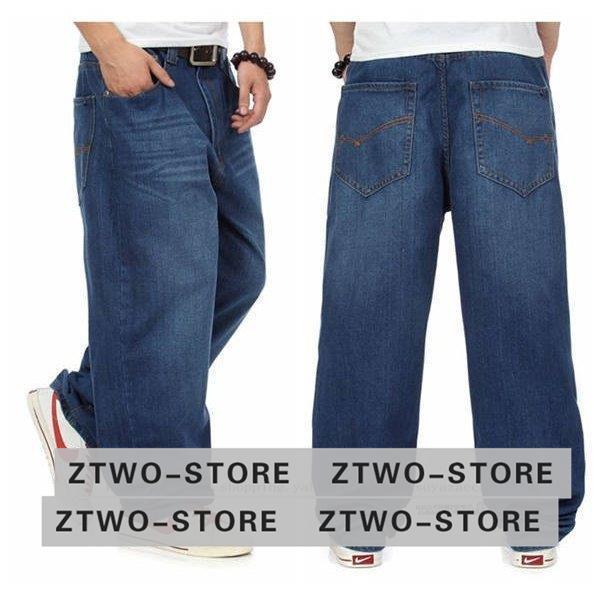 爆裂 極太 デニム ジーンズ パンツ メンズ ルーズフィット B系 ヒップホップ 極太 デニムパンツ メンズ ジーンズ ルーズフィット B系 ヒップ
