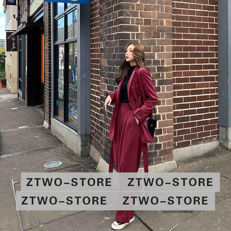 レディース 韓国ファッション 上下セット セットアップ テーラードジャケット ワイドレッグパンツ ダンス On Off ビジネス 大人かっこいい Ztwo17 Nk360 Z2ストア 通販 Yahoo ショッピング