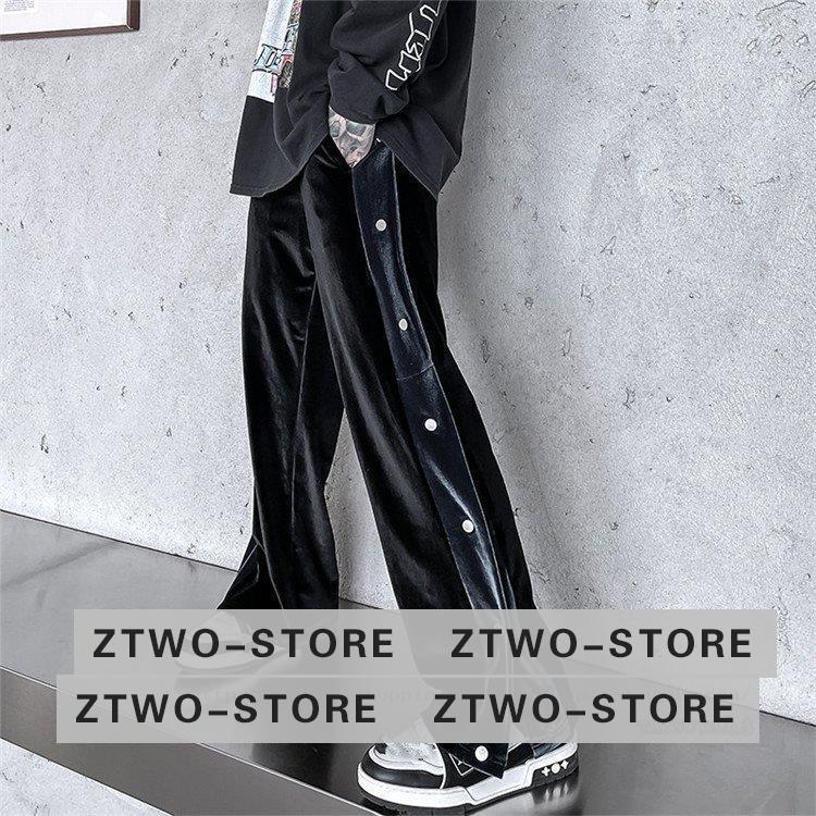 ペアルック カジュアルパンツ ワイドパンツ メンズ ゆったり かっこいい韓国風 個性的 体型カバー 新作代 30代 Ztwo17 Nk54 Z2ストア 通販 Yahoo ショッピング