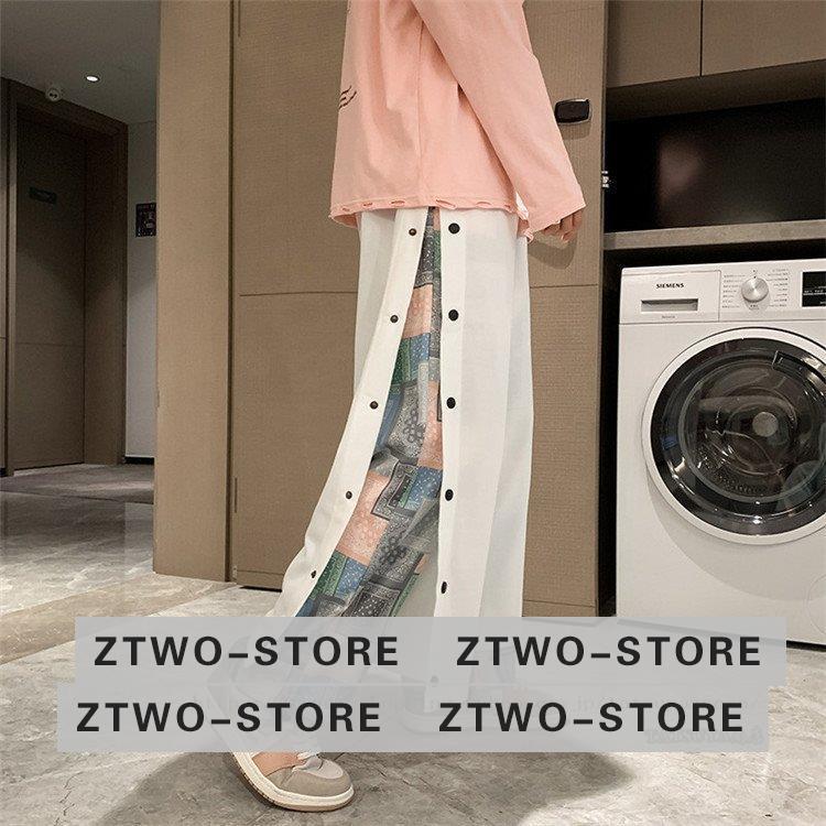 ワイドパンツ カジュアルパンツ メンズ ゆったり フェイクレイヤードストレート かっこいい 韓国ファッション個性的 新作 Ztwo17 Nk5 Z2ストア 通販 Yahoo ショッピング