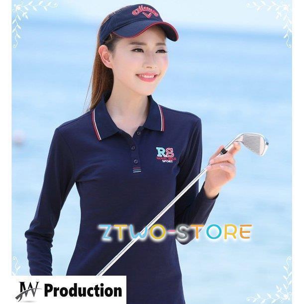 レディース ポロシャツ 長袖 ゴルフシャツ ゴルフウェア トップス カジュアル ファッション おしゃれ 秋 冬 春 Ztwo17 Sy240 Z2ストア 通販 Yahoo ショッピング