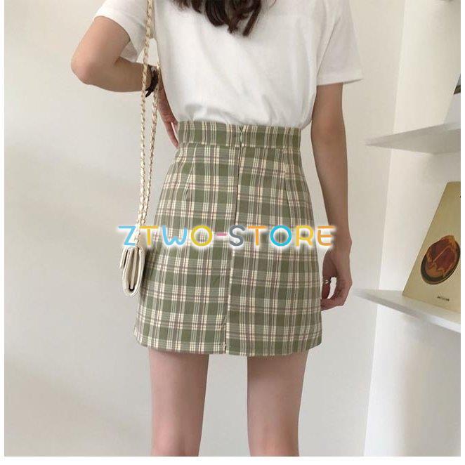 新品未使用　Stina ★ ダリア柄　ラップスカート　ショート丈 1701763403_276.jpg