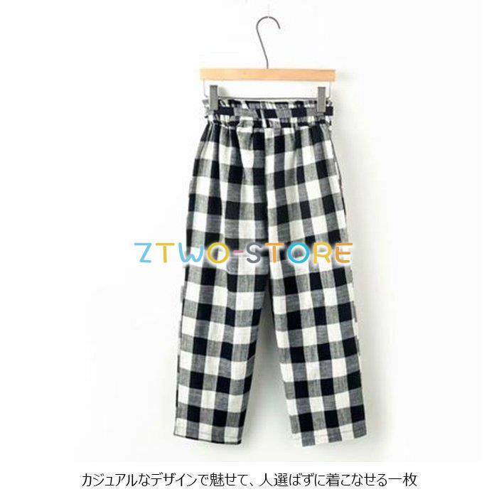 ワイドパンツ 薄手 レディース チェック柄パンツ ゆったり ウエストゴム パンツ 夏 女性 ボトムス ズボン カジュアル チェック柄 お洒落 :ztwo1212-kz143:Z2ストア - 通販 - Yahoo!ショッピング ワイドパンツ 薄手 レディース チェック柄パンツ ゆったり ウエストゴム パンツ 夏 女性 ボトムス ズボン カジュアル チェック柄 お洒落 :ztwo1212-kz143:Z2ストア - 通販 - Yahoo!ショッピング