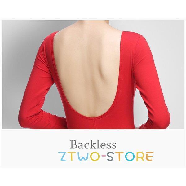 バレエ レオタード 長袖 Vネック バレエレオタード 長袖Vネック - メルカリ