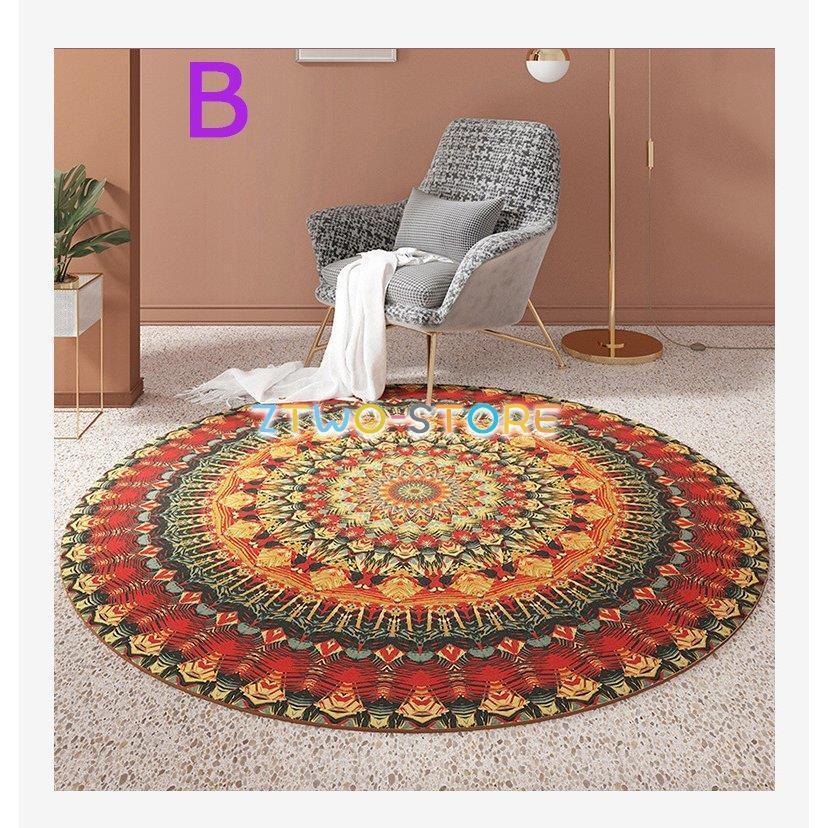 ラグ・カーペット round beach rug 限定カーペット 西海岸 モロッコ風 6色 丸型 円形 ラウンド