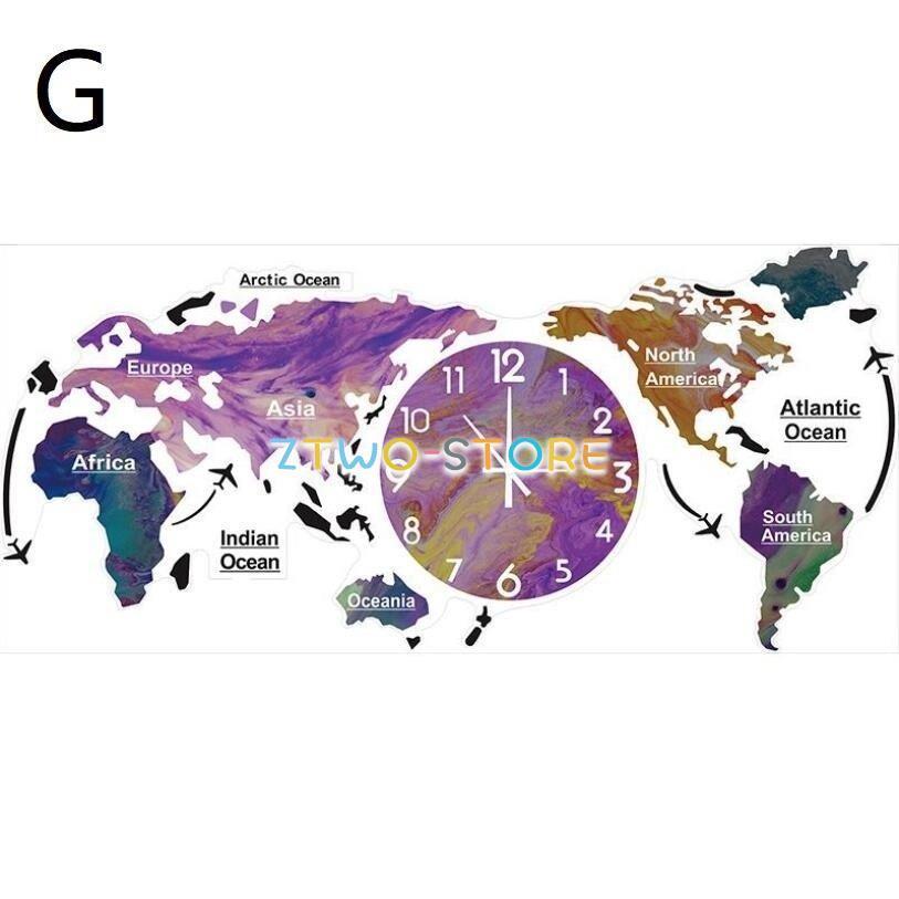 昭和レトロ！ ☆世界地図額型☆ 世界時計付き ジャンク品！ 壁掛け時計