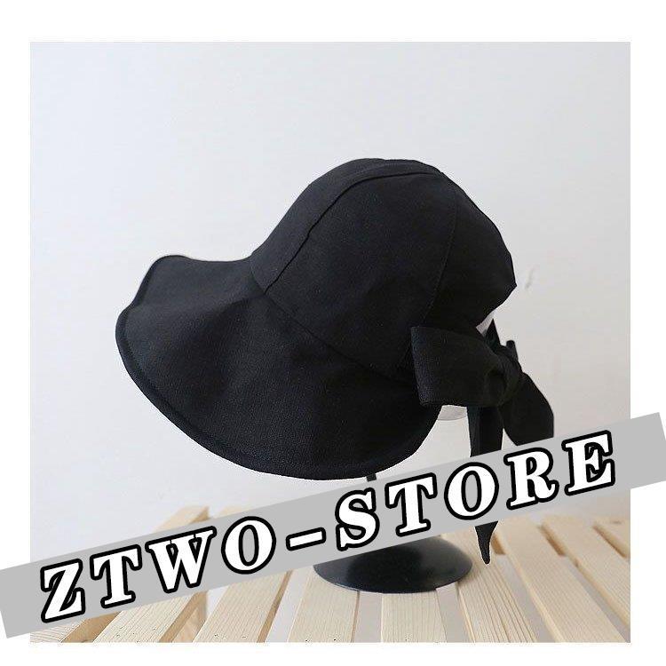 帽子 レディース バケットハット コットン100％ UVカット 紫外線対策 日焼け防止 つば広 日よけ帽子 折りたたみ  :ztwo1229-mz166:Z2ストア - 通販 - Yahoo!ショッピング