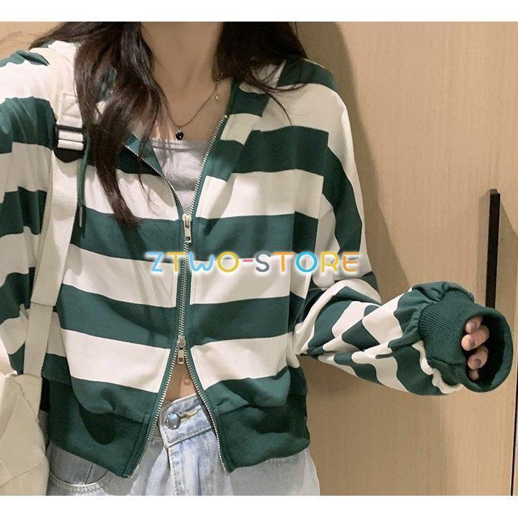 3色有り ジップパーカー レディース 長袖 フード付き ショート丈 