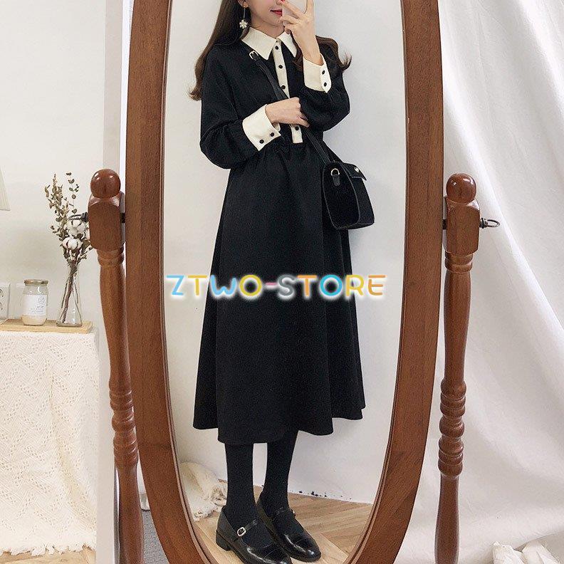 レディース ワンピース 秋冬 シャツワンピース ドレス 長袖 レディース ワンピース 秋冬 シャツワンピース ドレス 長袖