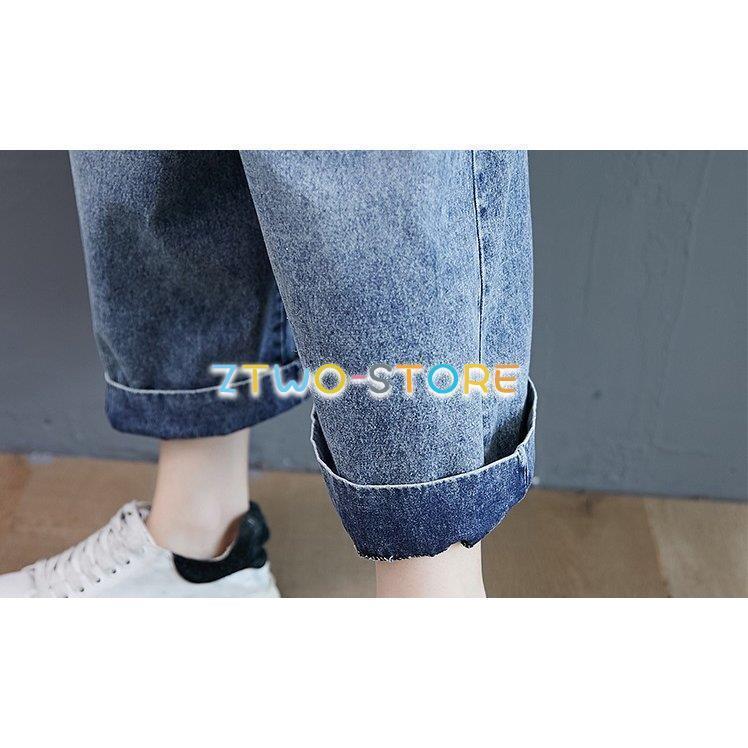 サロペット レディース オーバーオール デニム Uネック ワイド