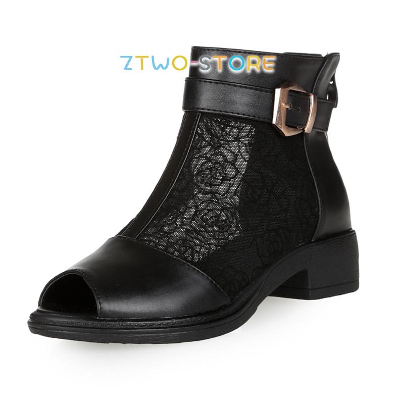 ブーツサンダル サマーブーツ オシャレサンダル オープントゥ