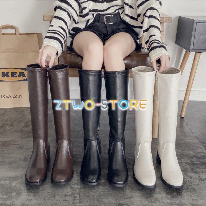 ジョッキーブーツ レディース ロングブーツ ニーハイブーツ