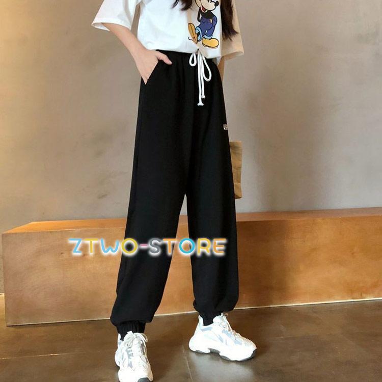 スポーティ ルーズ ロングパンツ ダンス スウェットパンツ レディース ストリート系 ダンス衣装 ヒップ