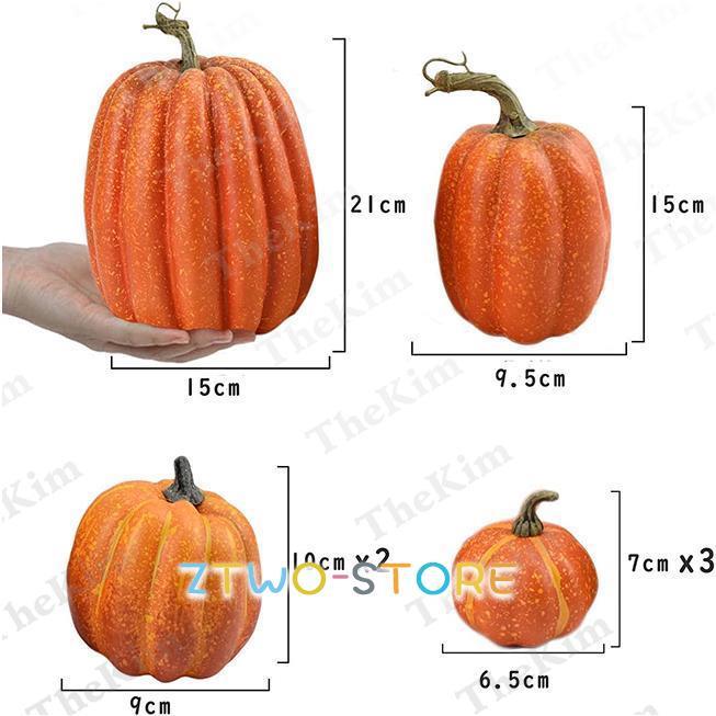 ハロウィン飾り 7PCS ハロウィン かぼちゃ DIY落書きかぼちゃ 置物 オーナメント ハロウィン置物セット 感謝祭 季節飾り パーティー 店舗 撮影 オブジェ｜ztwo-store｜08