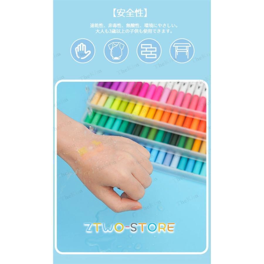 水性ペン 12色セット 100色セット カラーペン マーカーペン イラスト