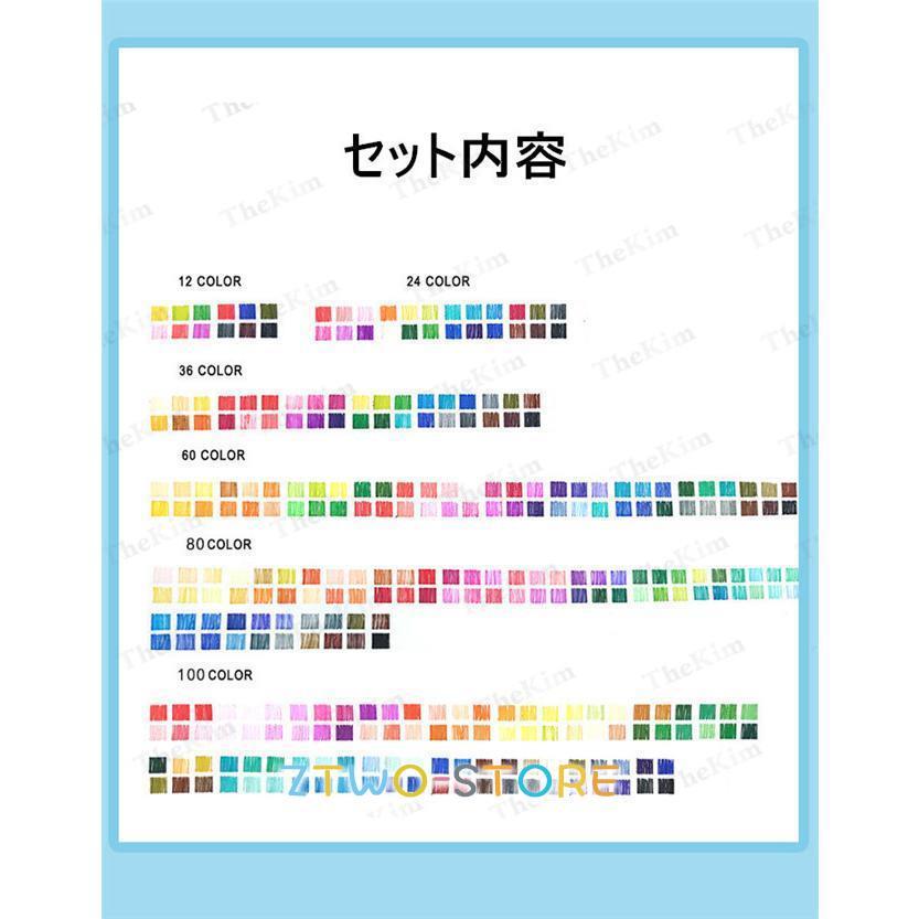 水性ペン 12色セット 100色セット カラーペン マーカーペン イラスト