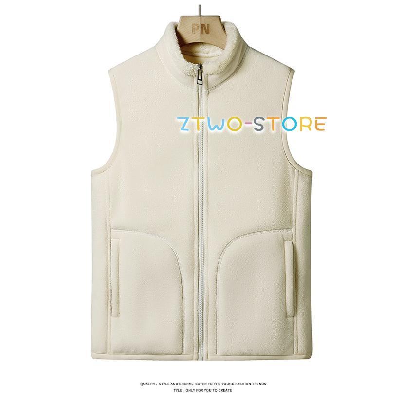 ベスト メンズ レディース フリースベスト フリース 保温 暖か 裏起毛