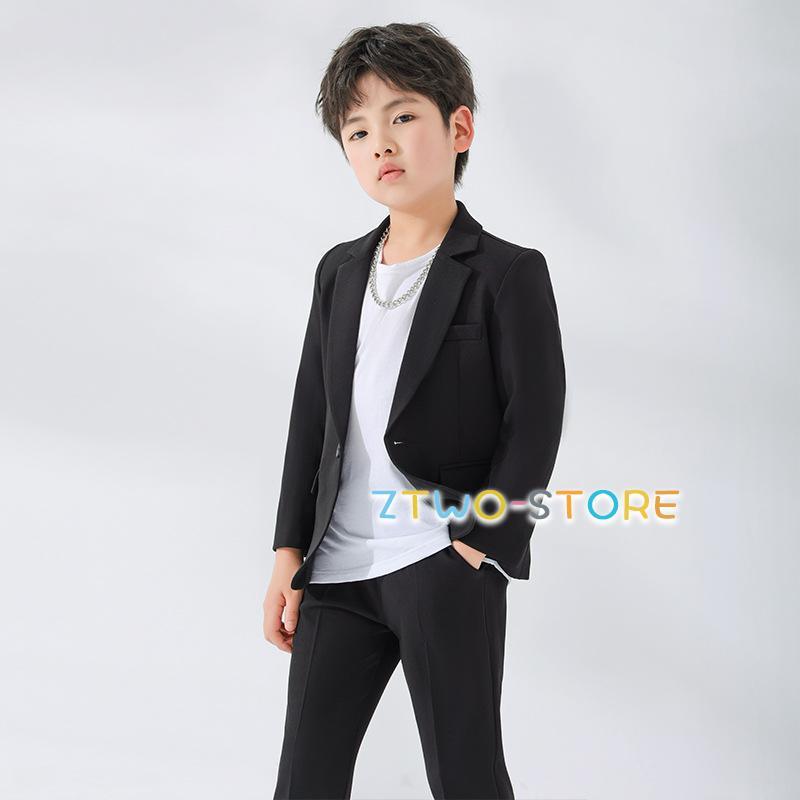 130cm 子供スーツピアノ発表会結婚式入学式　卒業式フォーマルスーツ4点セット 楽天市場】子供服 卒業スーツ 6/5/4点セット 卒業式 スーツ
