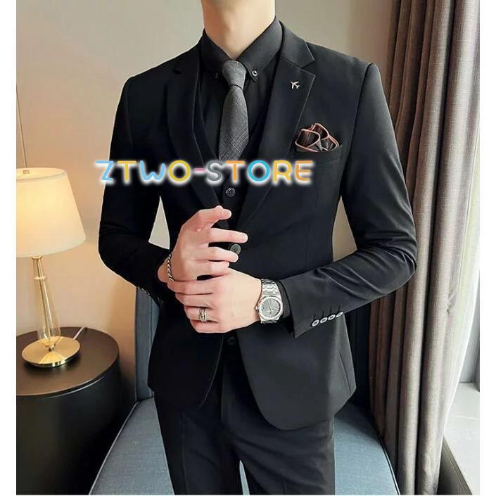 品質良い」新作 春新作 スーツ スリーピース メンズ タキシード 6色