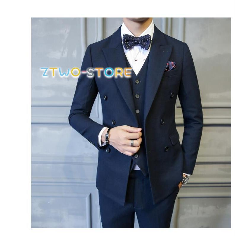 メンズスーツ 無地 タキシードスーツ 3点セットスーツ ダブルボタンスーツ フォーマルスーツ 結婚式 二次会 成人式 卒業式 就職活 ビジネススーツ 披露宴 メンズスーツ 無地 タキシードスーツ 3点セットスーツ ダブルボタン