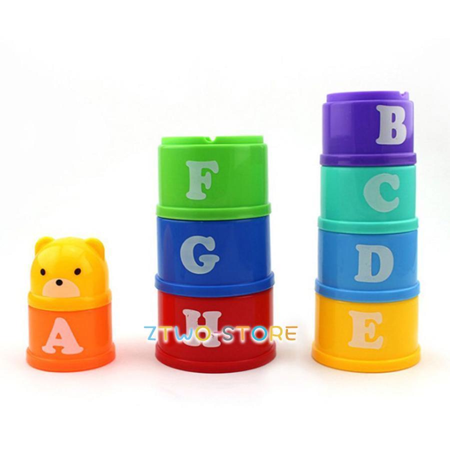 ラトルコップタワー コップタワー 知育玩具 おもちゃ 男の子