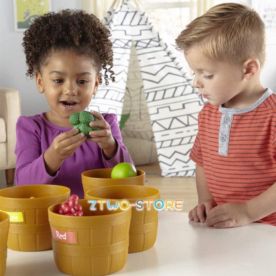 ちょこ♡様 野菜セット果物追加 ままごと 野菜 果物 カラーソーティングセット : Z2ストア