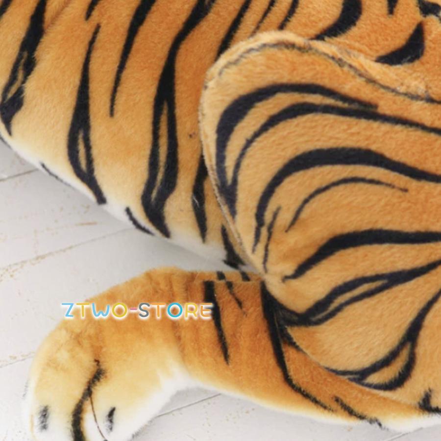 ぬいぐるみ トラ 虎 タイガー クッション 特大 1.1m 密林の王 抱き枕