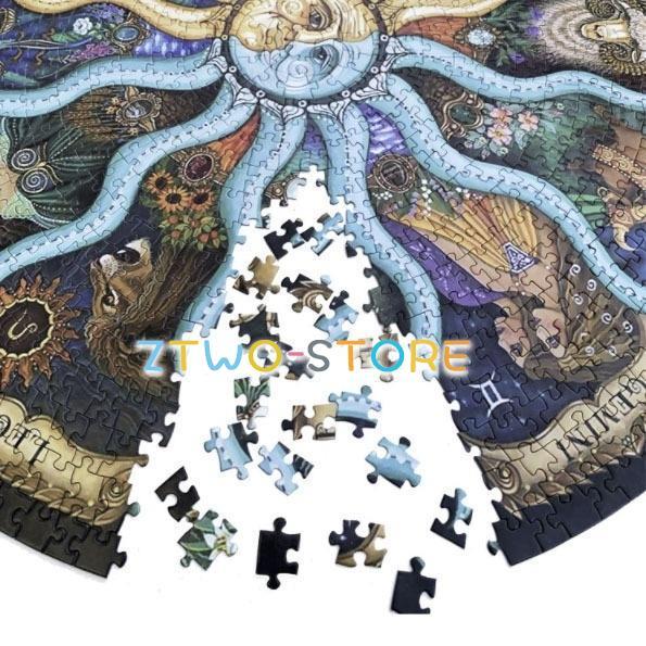 ジグソーパズル パズル 星座 1000ピース 12星座 黄道十二星座 知育玩具