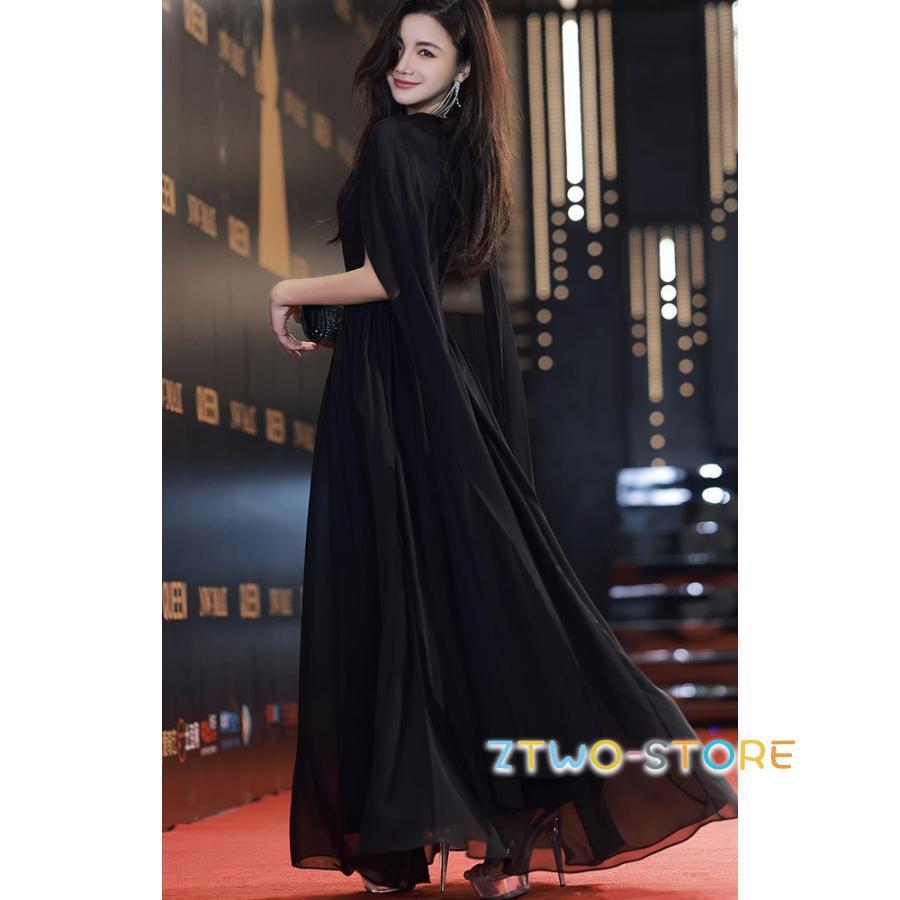 パーティードレス ロング 大きいサイズ 3L 小さいサイズ 結婚式