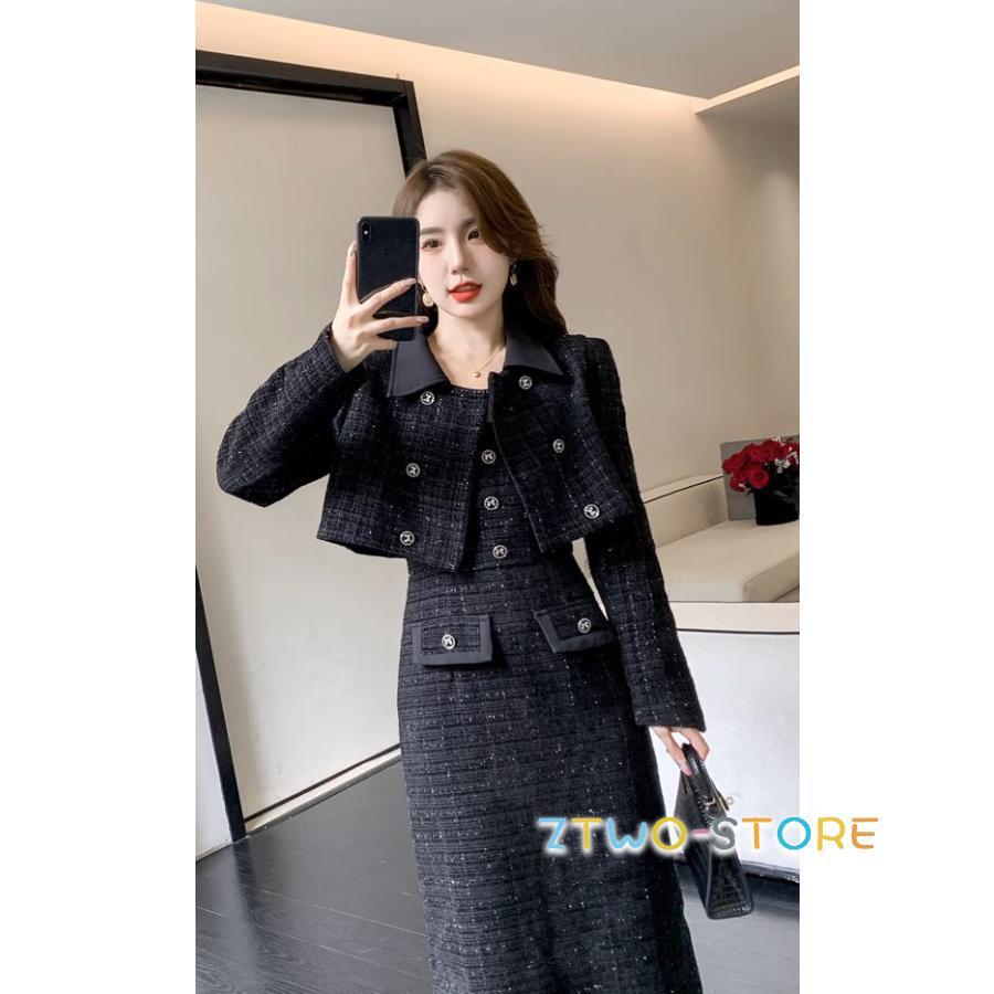 ツイード　ジャケット、ワンピースのセット 120 楽天市場】【これだけでオフィスもフォーマルもOK！】MIX