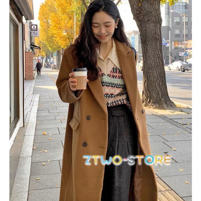 チェスターコート レディース アウター オーバーサイズ コート ロング