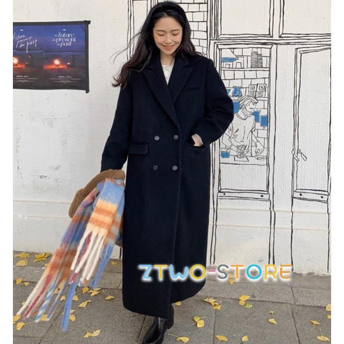 チェスターコート レディース アウター オーバーサイズ コート ロング