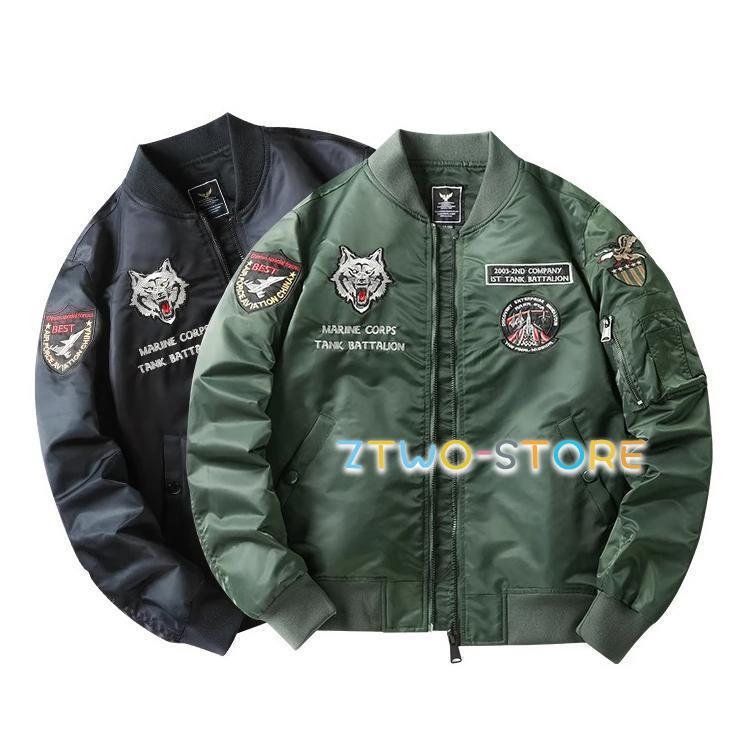 MA-1 MA1 メンズ ミリタリージャケット ジャンパー ジャケット はおり