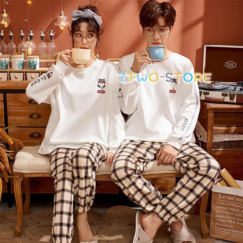 カップル値段 ペア パジャマ カップル セット お揃い ペアルック 春 夏