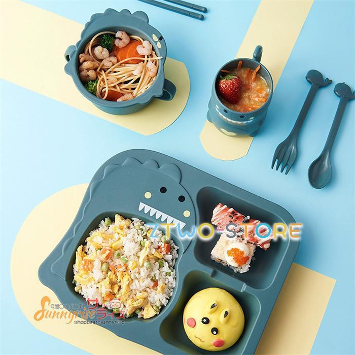 子ども用食器セット 6点セット 可愛い ベビー食器 離乳食 キッズ