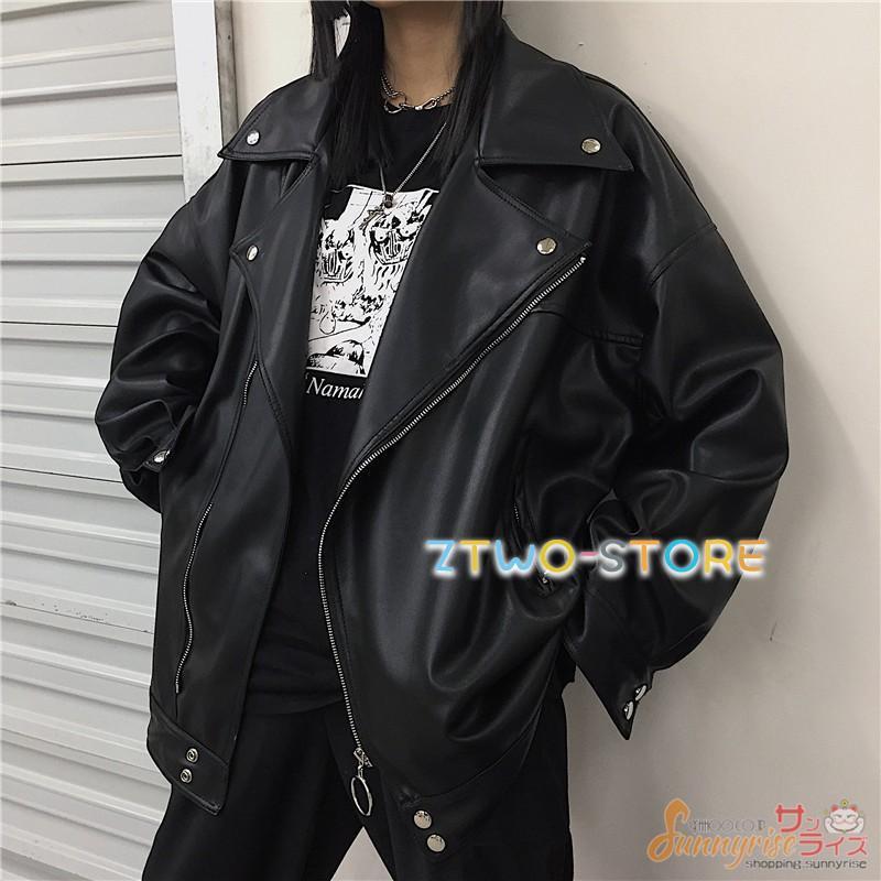 レディース ダンス衣装ヒップホップ ライダース ロック 合皮 アウター