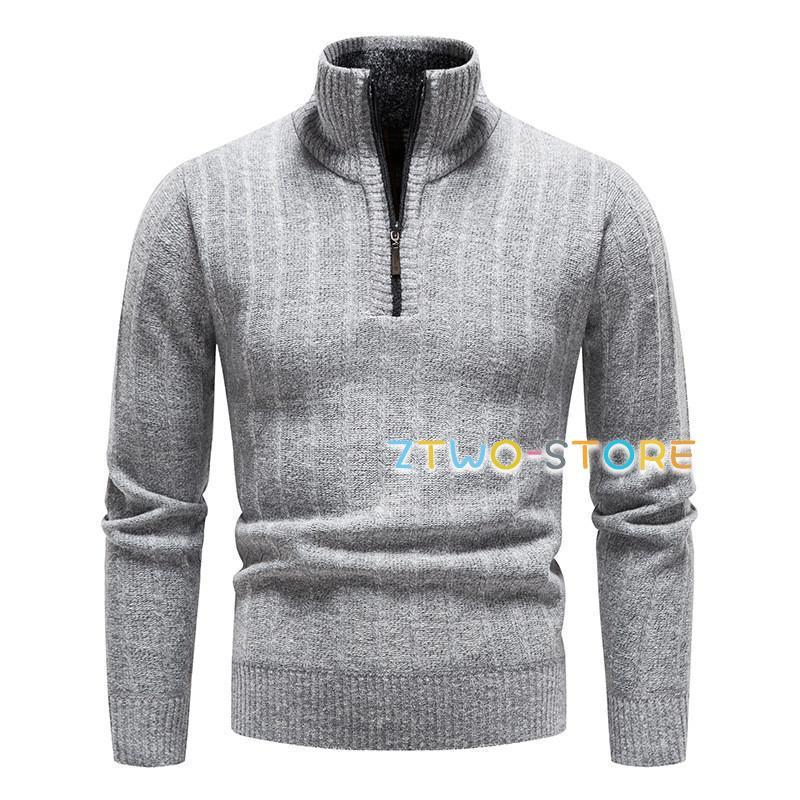 ゴルフウェア ニットセーター メンズ 長袖 ゴルフ タートルネック ハイネック 暖かい  スポーツ 秋冬 防寒 厚手 Tシャツ トップス 無地 | ブランド登録なし | 08
