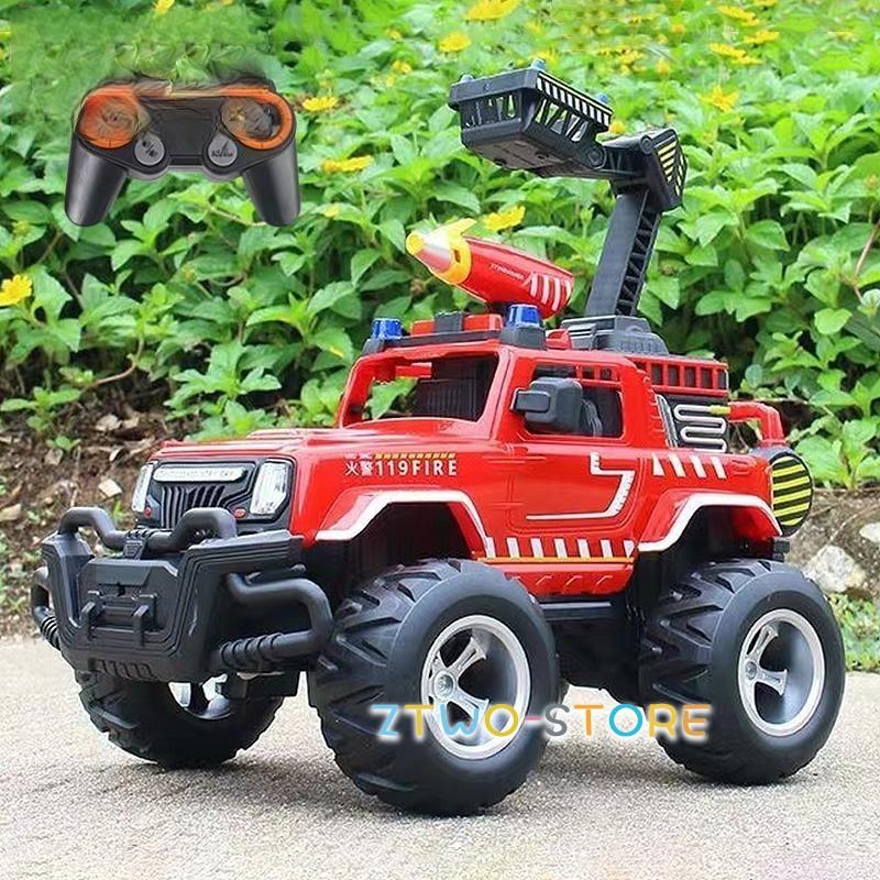 ラジコン 子供 3歳 4歳 5歳 おもちゃ 緊急車両 消防車 救急車 働く車