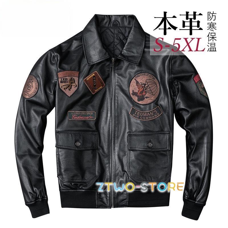 レザージャケット 本革 おしゃれ メンズ 革ジャン ワッペン 羊革 ライダース バイク ジャケット 30代 40代 50代 天然皮革 大きい 秋 冬 コート 本革ジャケット レザージャケット 本革 おしゃれ メンズ 革ジャン ワッペン 羊革