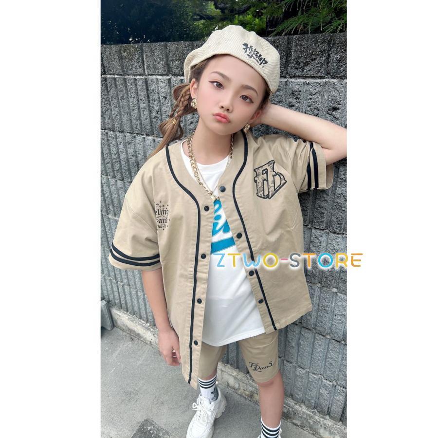 ロックダンス衣装 ヒップホップ ダンス衣装 セットアップ キッズ 子供