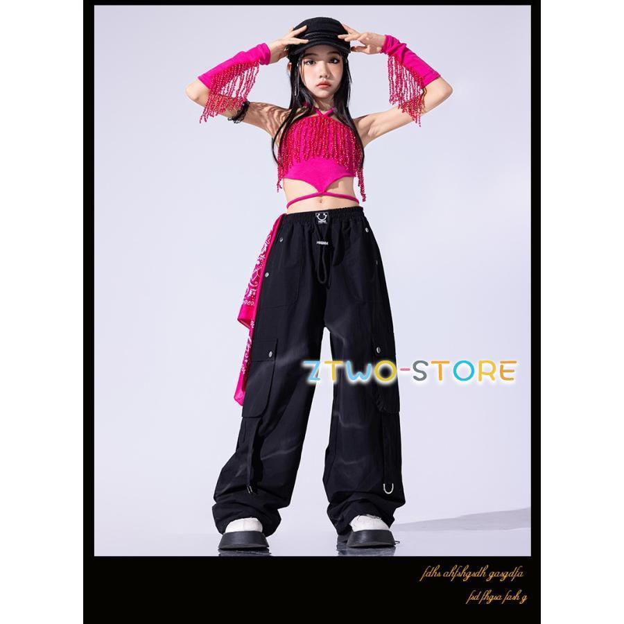 ダンス衣装 セットアップ ガールズ ヒップホップ 衣装 ジャズ