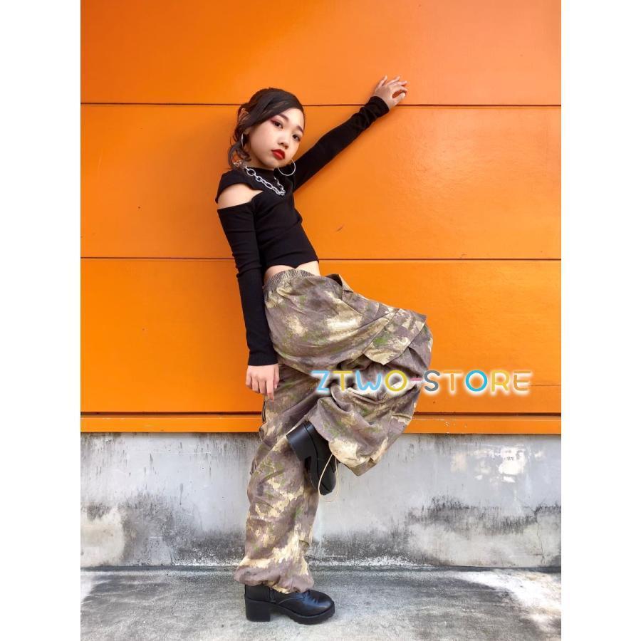 ダンス衣装 セットアップ ガールズ ヒップホップ 衣装 K-POP 韓国