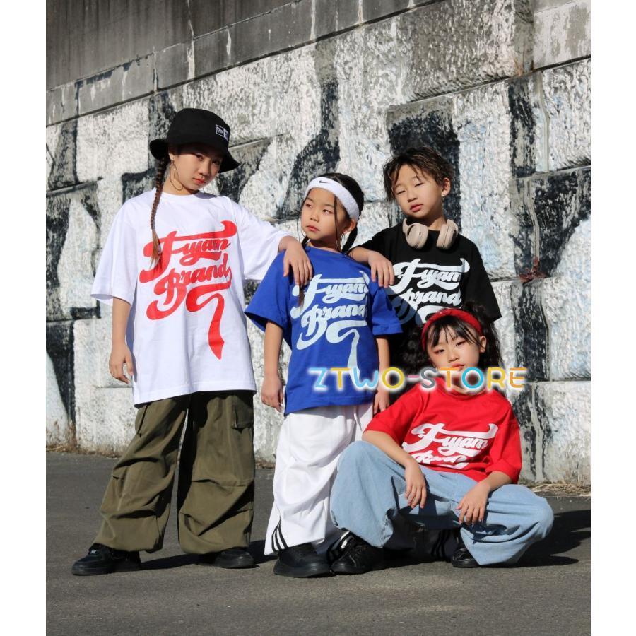 キッズダンス衣装 Tシャツ トップス ヒップホップ 衣装 K-POP 韓国