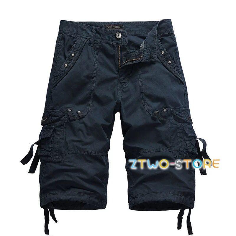 カーゴパンツ メンズ クロップドパンツ 夏 七分丈短パン ショート
