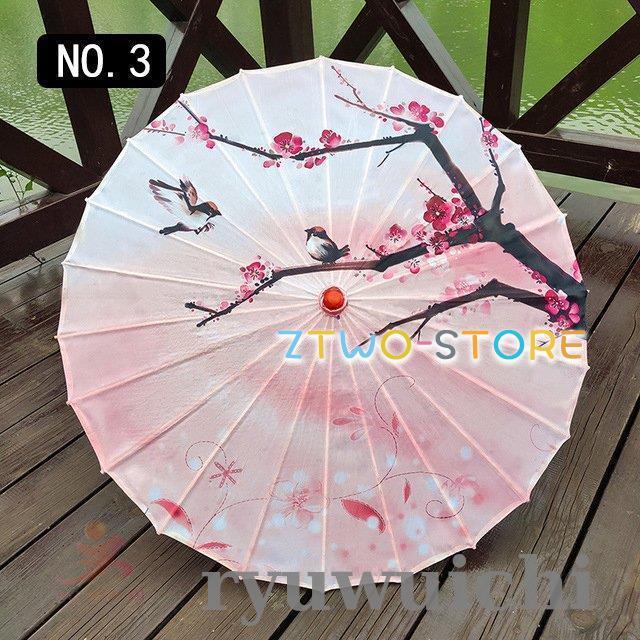 16色展開】紙傘 和傘 舞踊傘 唐傘 和装 中国風 料理店 飾り傘 長傘