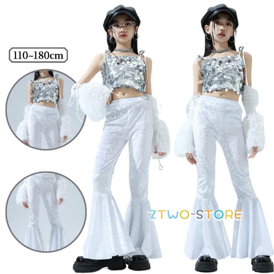 ベリーダンス セットアップ ホワイト シルバー✨ 新品】エジプト製白シルバー ベリーダンス セットアップ 新品