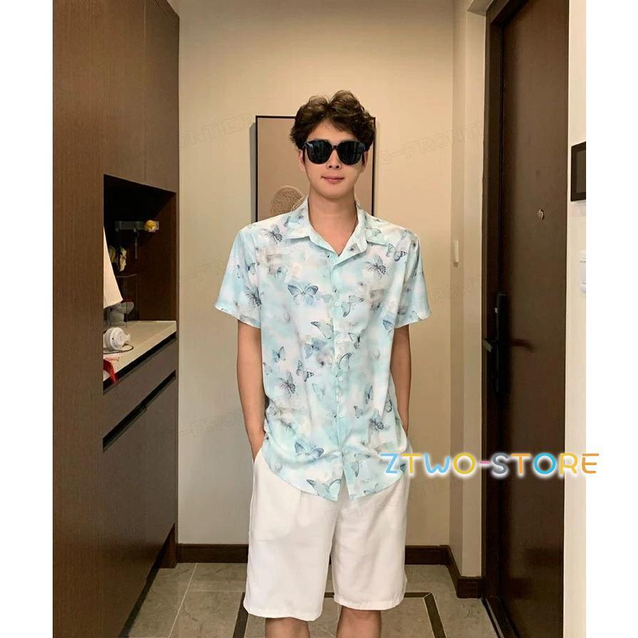 親子ペア ワンピース アロハシャツ 花柄 リゾート リンクコーデ 親子
